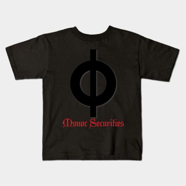 Monoc Securities Kids T-Shirt by Lor